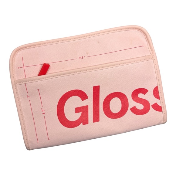 Glossier Handbags - Glossier Pink Make Up Bag